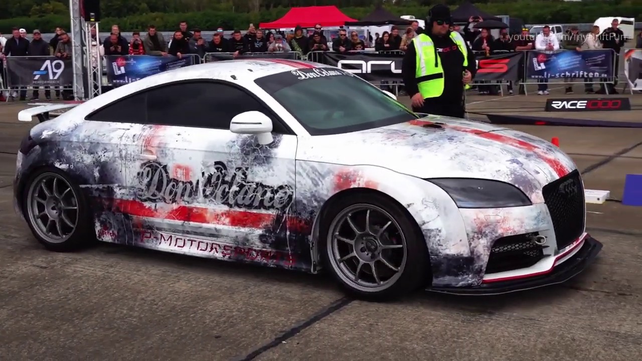 1300 HP Audi TT RS Don Octane   310 km h Top Speed   Brutal Accelerations And Sound
