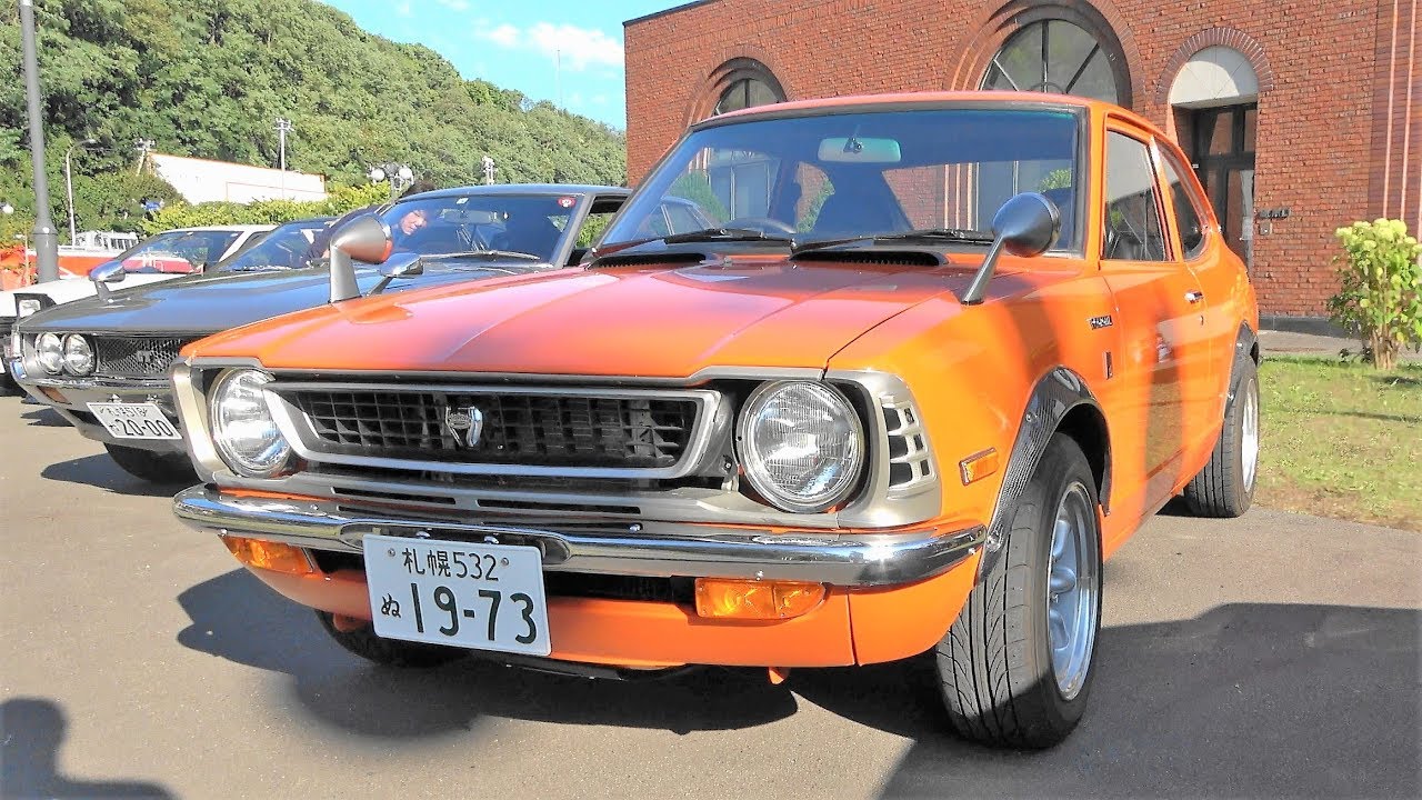 1973 TOYOTA COROLLA LEVIN (TE27)  トヨタ・カローラレビン(初代) – 小樽クラシックカー博覧会 2019