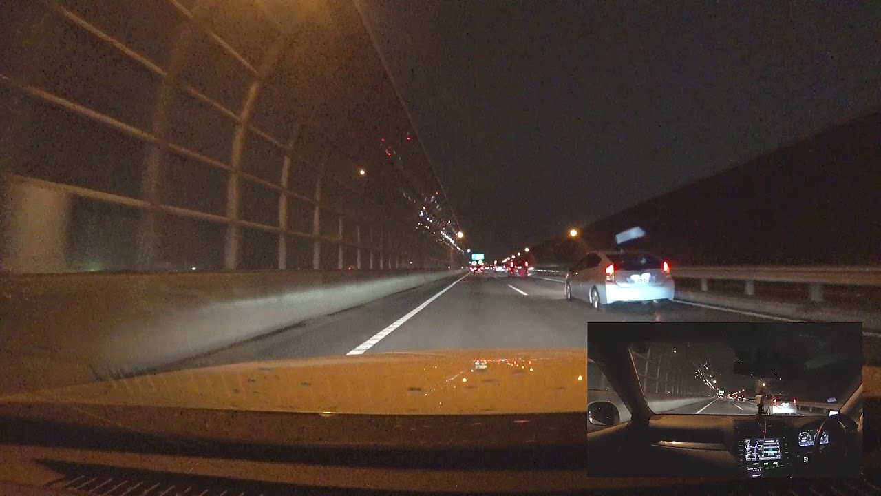 200系 クラウンハイブリッド 夜間ドライブ(和光市→取手市) toyota crown hybrid GWS204 At night drive(06)