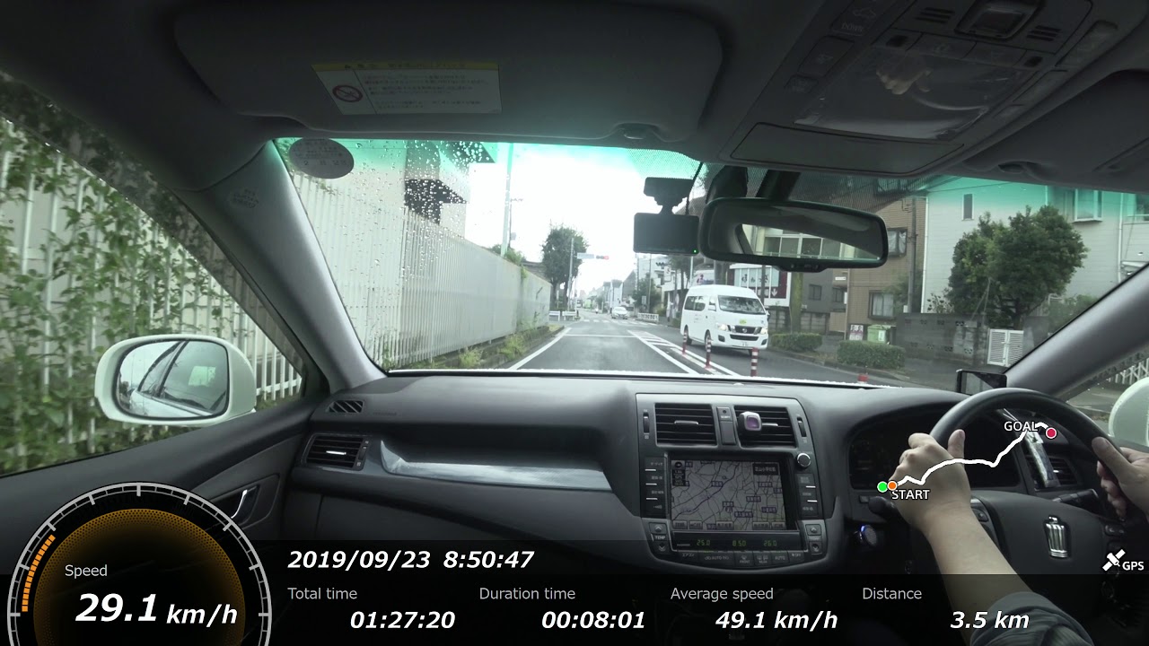 200系 クラウンハイブリッド ドライブ(東村山市→取手市) toyota crown hybrid GWS204 drive(05)