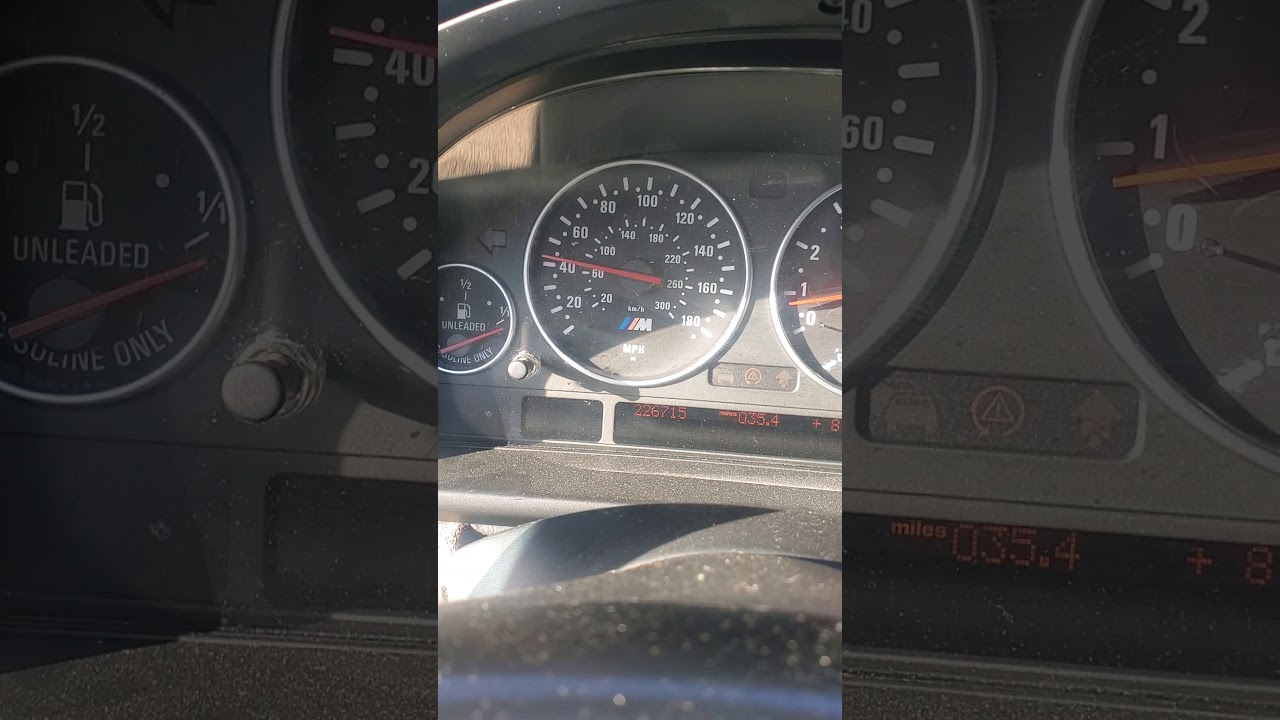 2000 e39 M5 speed issue
