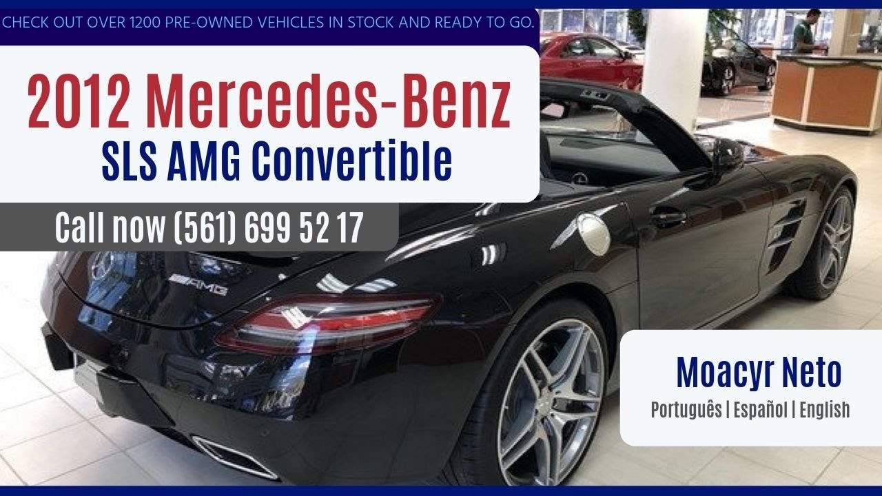 2012 Mercedes-Benz SLS AMG for Sale