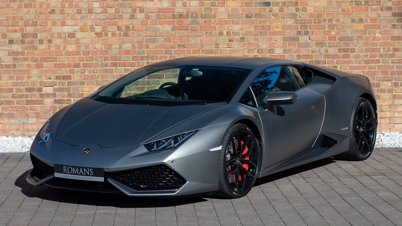 2015 Lamborghini Huracán LP610-4 – Grigio Titans – Walkaround & Interior