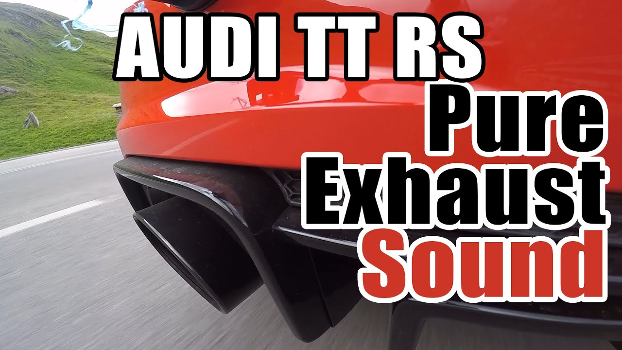 2018 Audi TT RS  (no OPF) | 15 min Pure 5 Cylinder Exhaust Sound | Rev Limiter | Gopro