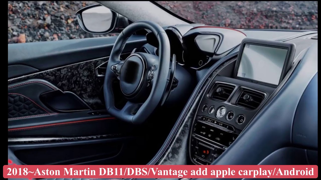 2018~Aston Martin DB11/DBS/Vantage add apple carplay and Sune10 Android