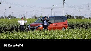 【企業】お～いお茶のお茶畑に日産セレナ訪問！おにぎりアクション2019