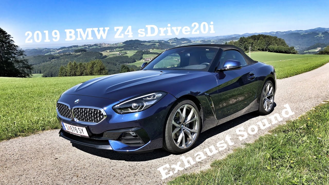 2019 BMW Z4 sDrive20i – exhaust sound | autofilou [4K30p]