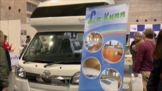 【大阪ｷｬﾝﾋﾟﾝｸﾞｶｰｼｮｰ 2019】ダイハツ ハイゼット トラック（DAIHATSU HIJET TRUCK）ラクーン（La．KunnType-D）ベンチタイプ キャブコンの紹介