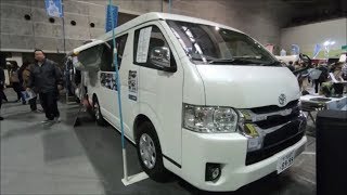 【大阪ｷｬﾝﾋﾟﾝｸﾞｶｰｼｮｰ 2019】トヨタ ハイエース（HIACE）ロードセレクト WM-Bタイプ バンコンバージョンの紹介