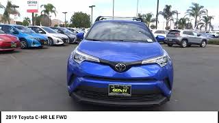 2019 Toyota C-HR HEMET BEAUMONT MENIFEE PERRIS LAKE ELSINORE MURRIETA T192197