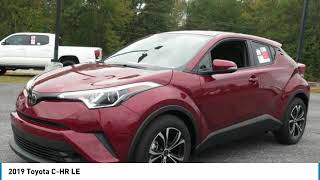 2019 Toyota C-HR Sylacauga AL K1059602