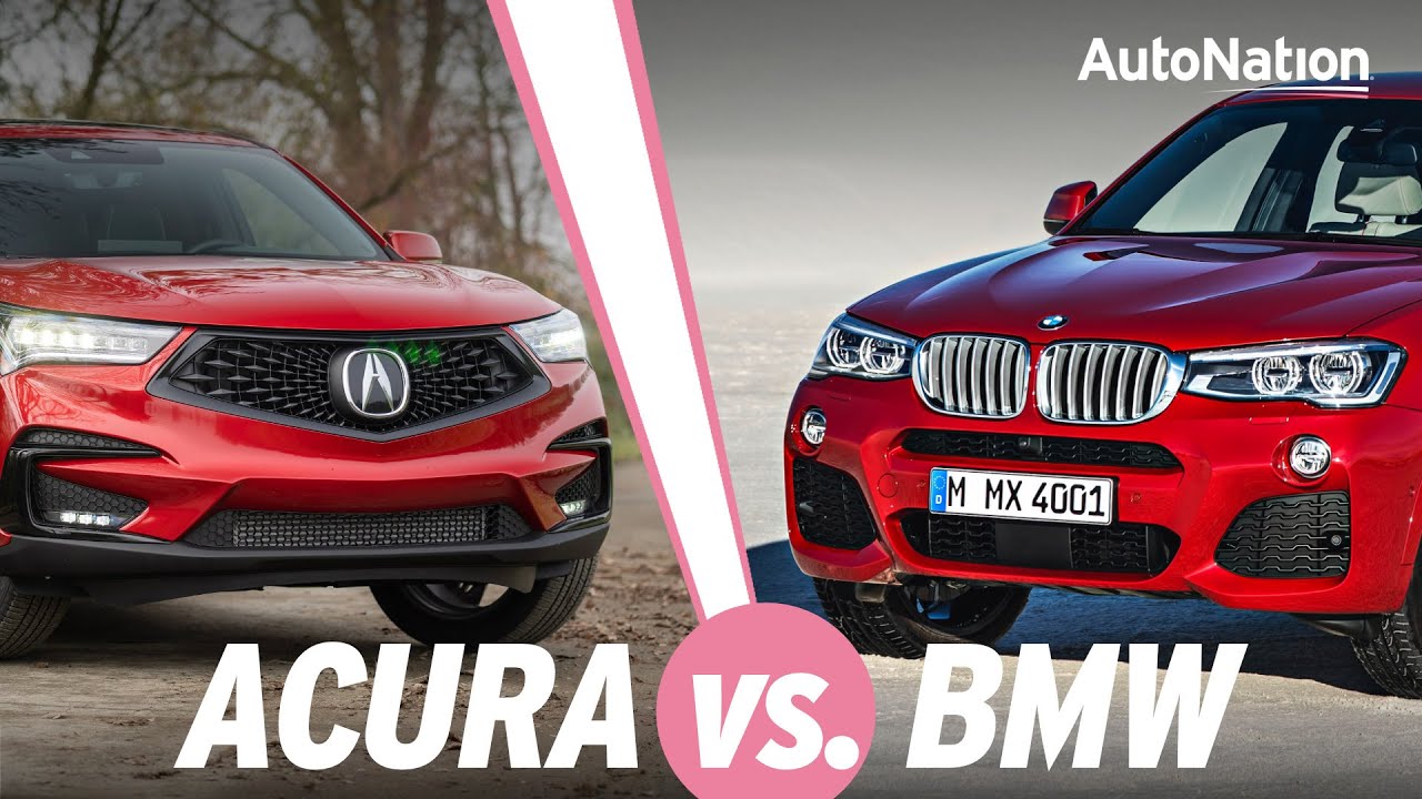 2020 Acura RDX vs 2020 BMW X4 - Which is Best? #AutoNationDrive