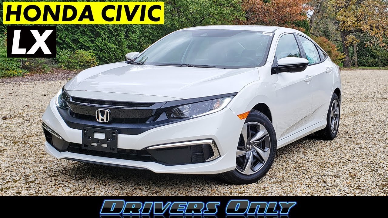 2020 Honda Civic LX 6-Speed Manual – Best Sedan Under $20,000