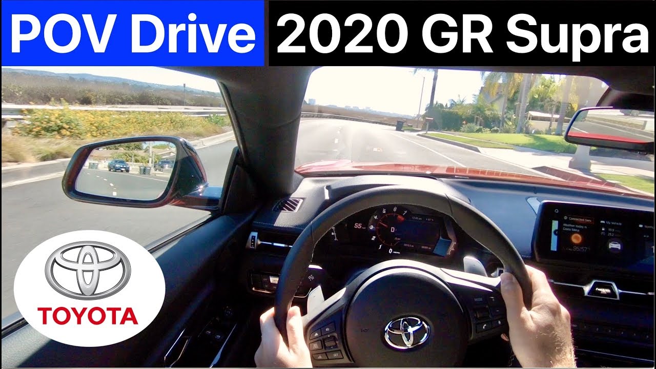 2020 Toyota GR Supra 3.0 Premium POV Drive (No Talking)
