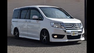 平成24年 ホンダ ステップワゴンスパーダ【Z】TEIN車高調 KOSEI18インチAW カロッツェリアHDDナビ・TV ALPINEフリップダウンモニター オートネット 新潟 中古車情報