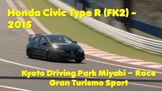 298 | Honda Civic Type R (FK2) – 2015 | Kyoto Driving Park Miyabi – Race | Gran Turismo Sport