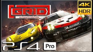 [4K] GRID Ultimate Edition WSR Shanghai (PS4 Pro) SO GOOD ! Aston Martin Vanquish Grid Edition !