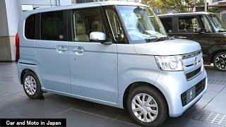 ( 4K ) Honda N-BOX G-EX “Honda SENSING” : Blue