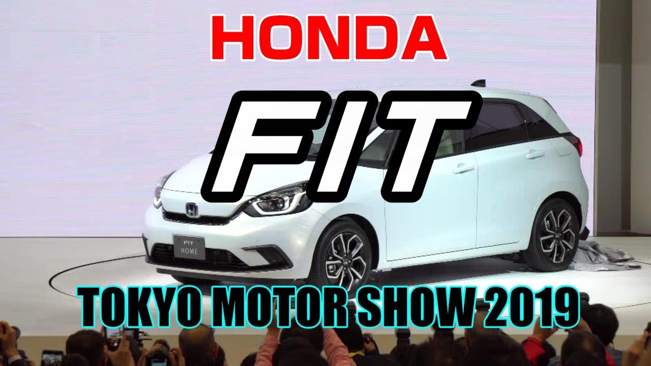 (4K)ホンダ新型フィット/FIT4 HONDA TOKYO MOTOR SHOW2019