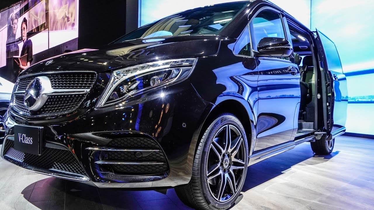 (4K)Mercedes-Benz new V-class V220d メルセデスベンツ 新型Vクラス – TOKYO MOTOR SHOW 2019