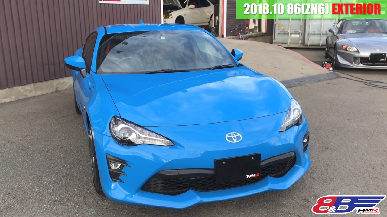 【中古車】トヨタ86(ZN6) GT 外装編 オプションブレンボ ブライトブルー