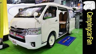 【ネクストヴィンテージ】8名が前向き乗車できるハイエースワイドロングワゴン　Japanese campervan Campingcar