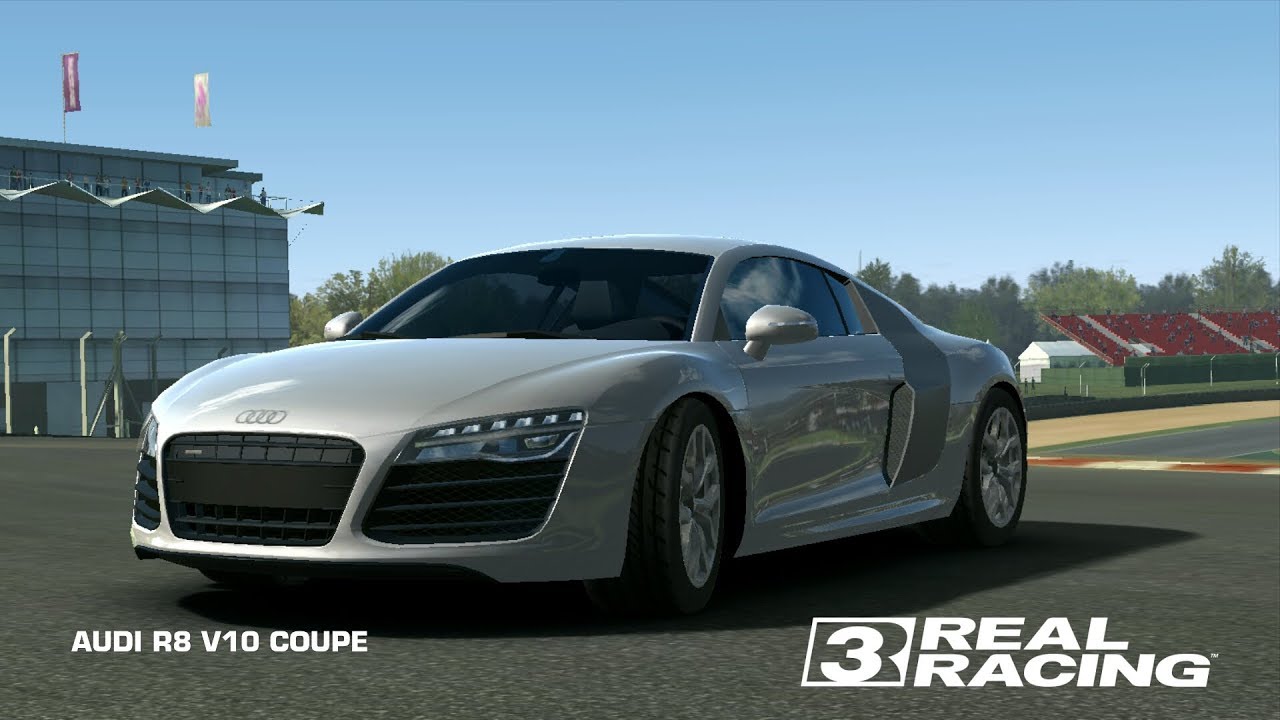 AUDI R8 V10 COUPE-Real Racing 3- GAMEPLAY-1080p video