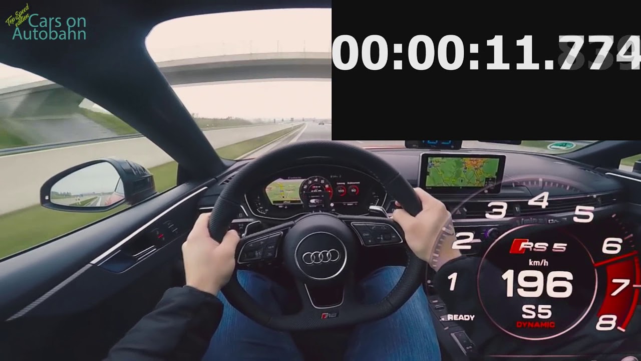 AUDI RS5 VS BMW M4 ACCELERATION TEST