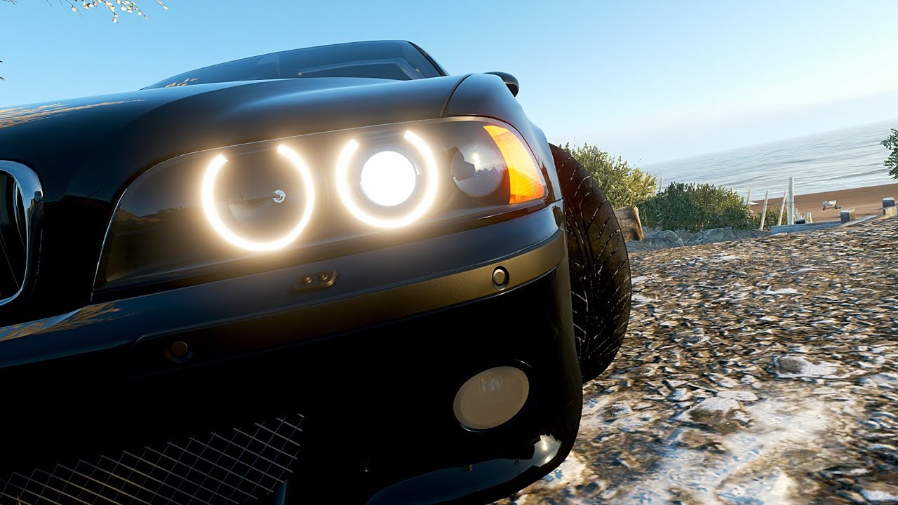 Angel eyes BMW E39 M5 Forza Horizon 4 #xbox