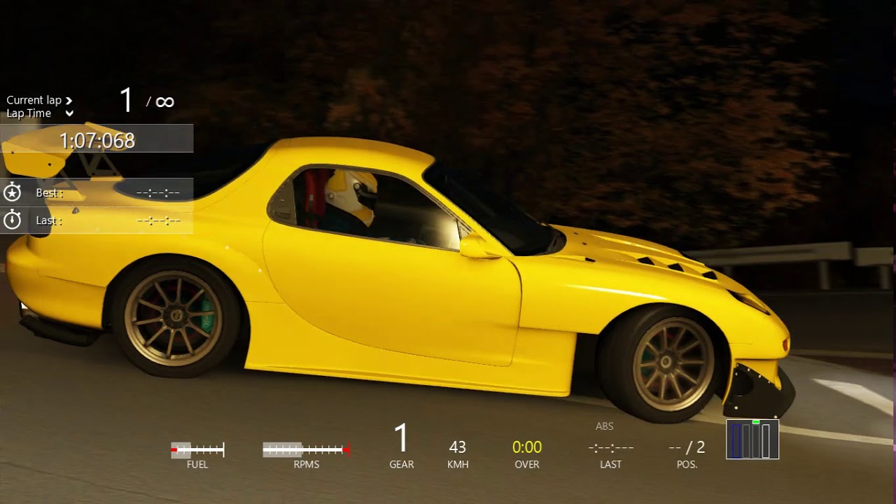 Assetto Corsa RX-7 Re Amemiya vs Honda NSX