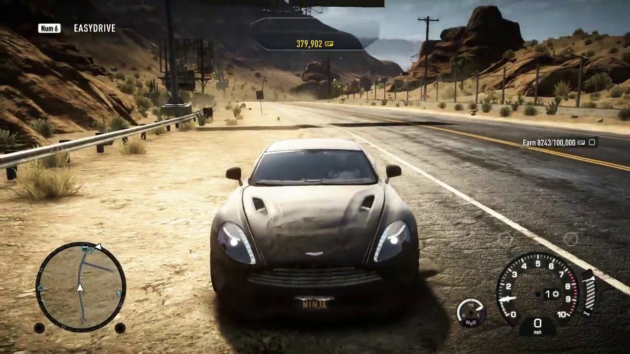 Aston Martin Vanquish Free Roam [Cop Car] |Need For Speed Rivals|