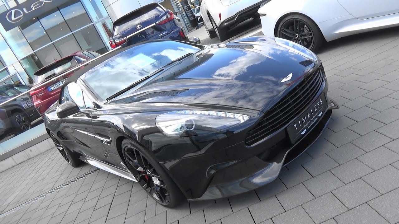 Aston Martin Vanquish Volante Carbon Edition - Aston Martin Dealer - Stuttgart Airport