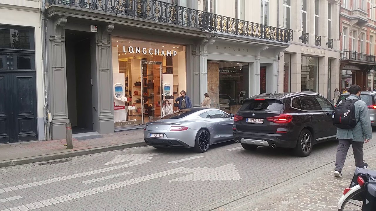Aston Martin vanquish in Antwerpen