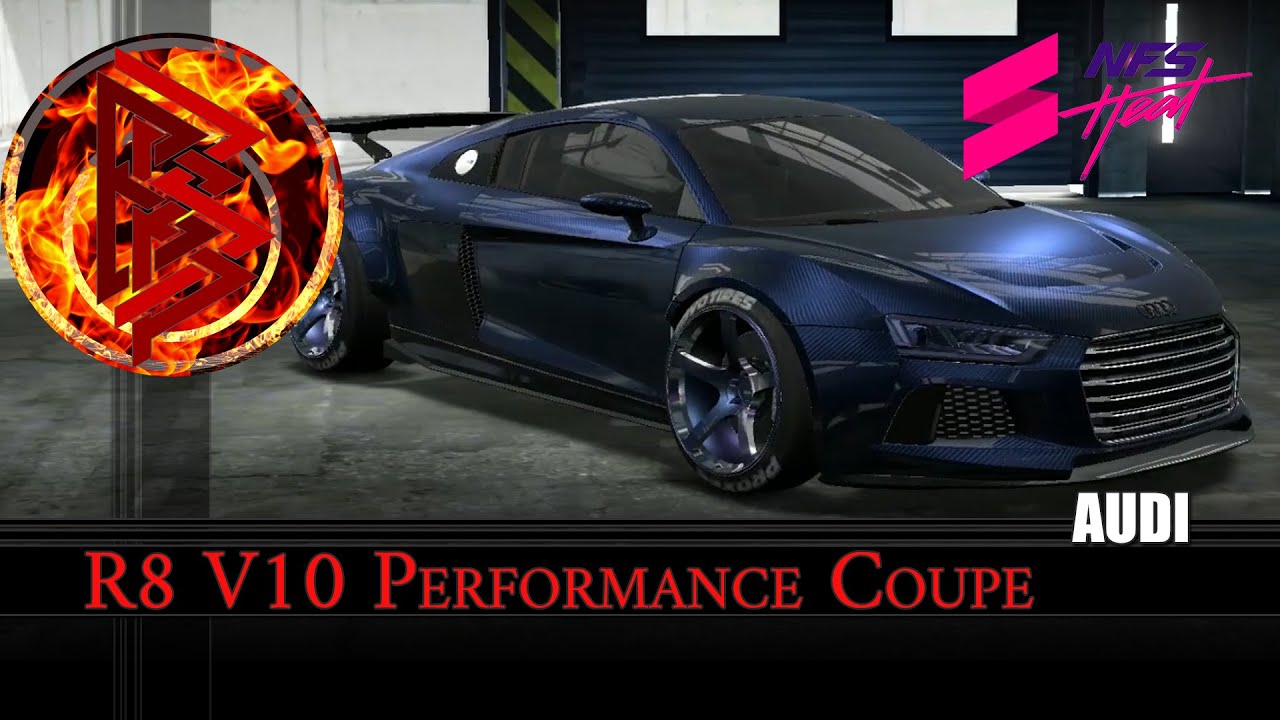 Audi R8 V10 Performance Coupe CUSTOM: NFS Heat Studio | Need For Speed [ANDROID]