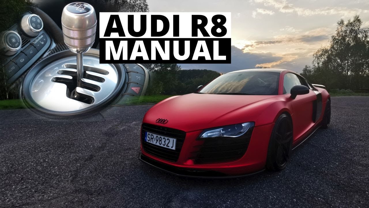 Audi R8 “w manualu i quattro” – zabawka, która Cię nie zabije