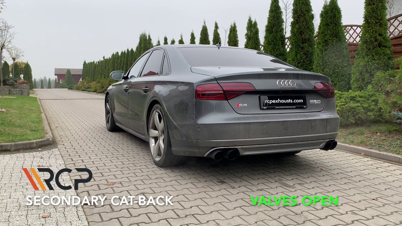 Audi S8 | RCP Exhausts | Cat-Back Exhaust