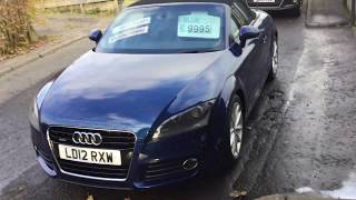 Audi TT Diesel 2.0lt 12 plate Convertible very clean motor #dunfermlinemotorcompany