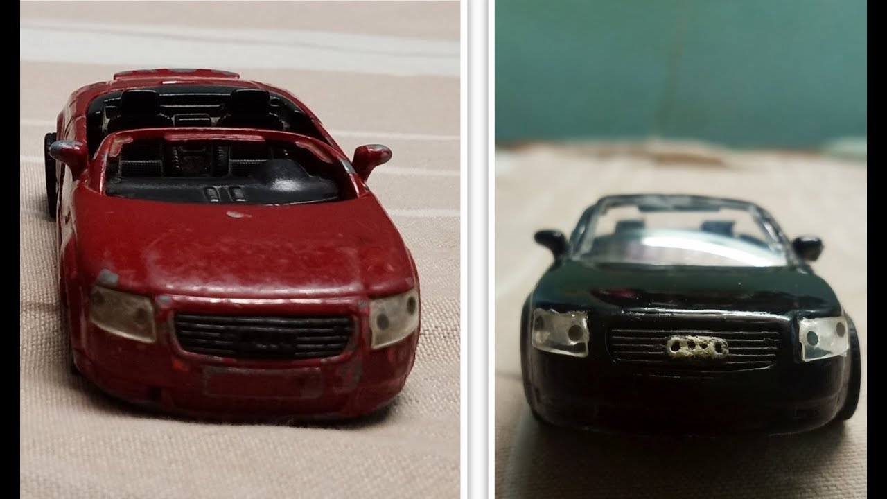 Audi TT classic coupe 1998 toy car restoration || The Revive Mode ||