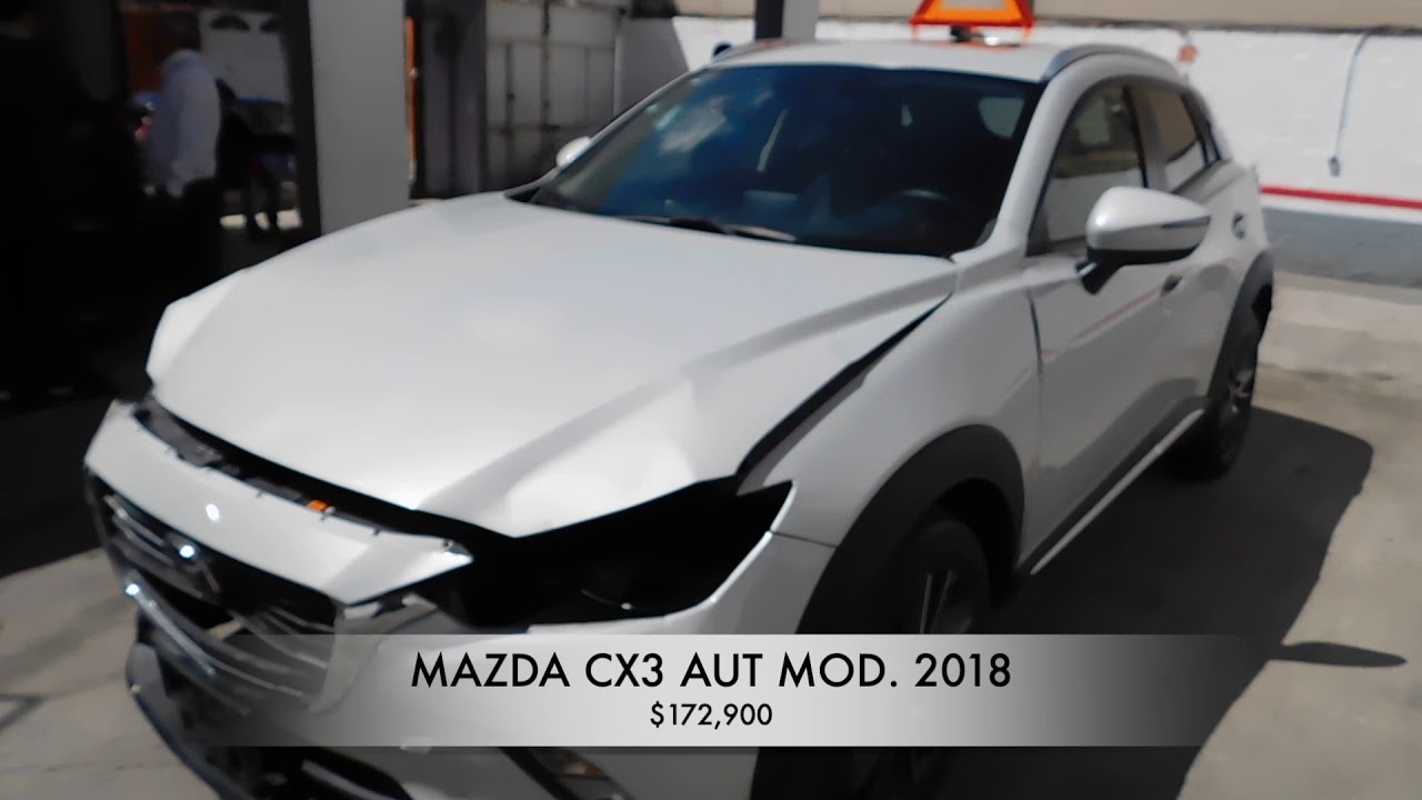 Autos Mazda CX3 2018 Accidentados