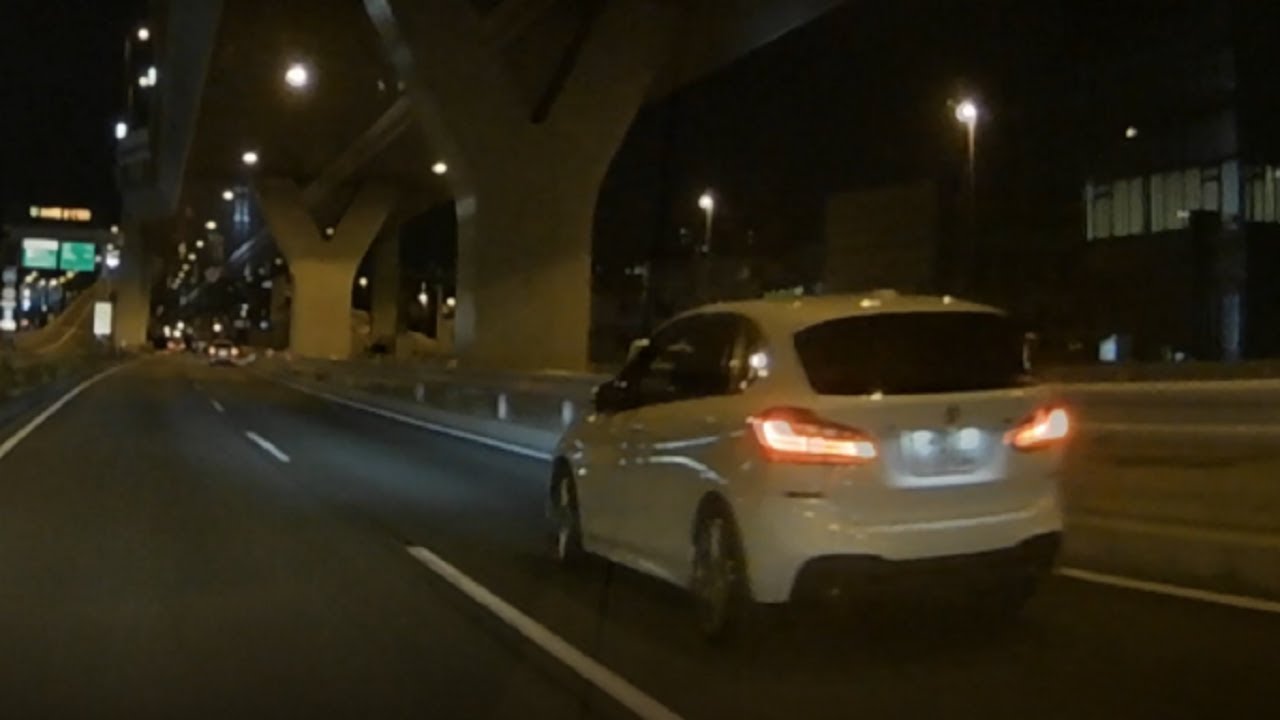 ネズミ捕りの測定ポイント手前でグングン加速したBMWの末路が悲しい…;゚Д゚ガクガクブルブル