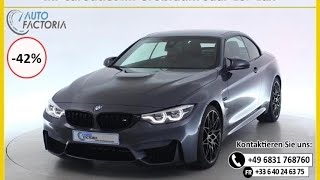 BMW M4 450PS COMPETITON AUT. NAVI*LEDER*KAMERA*-42%