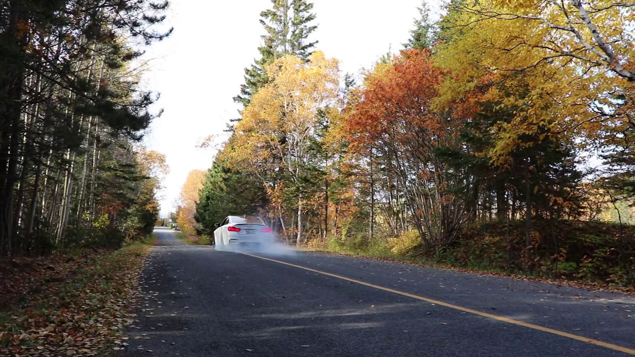 BMW M4 Burnout