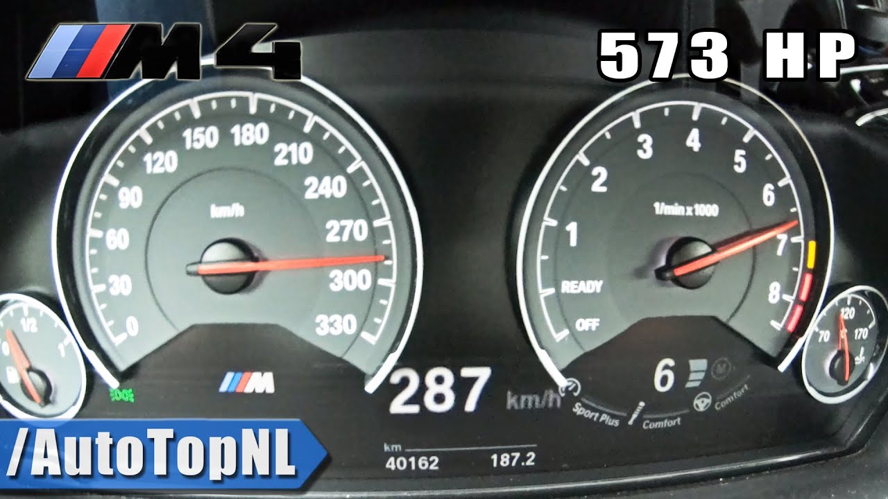 BMW M4 F82 Competition 573HP | 287km/h DRAGY GPS Acceleration by autotopnl