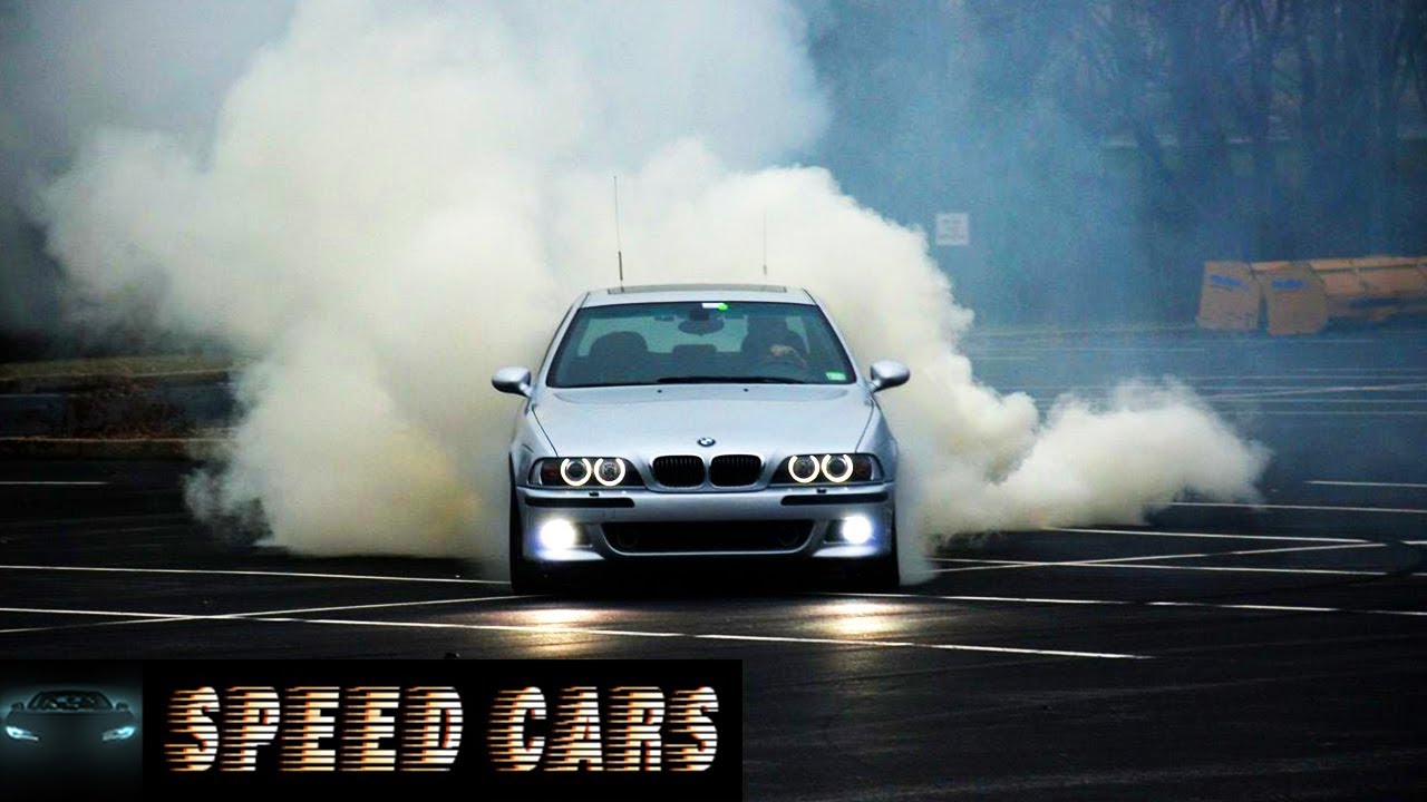 BMW M5 From All Times Brutal Acceleration BURNOUT – First Part –