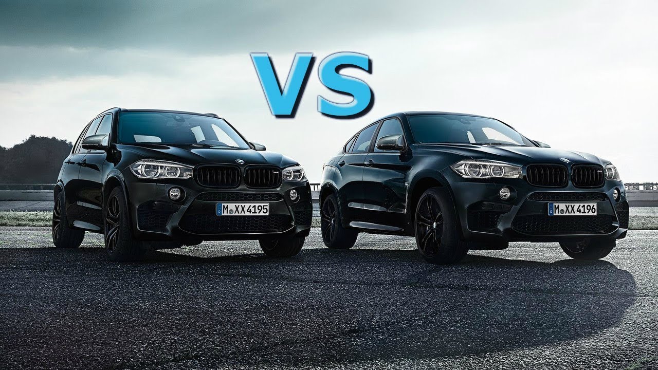 BMW X6 M Competition  vs  BMW X5 M 2020