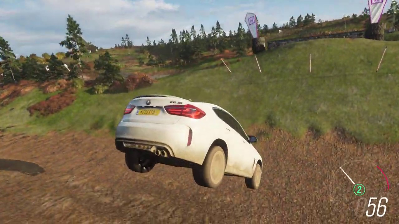 BMW X6-M OFF-ROAD - Forza Horizon 4 - Logitech g29 gameplay
