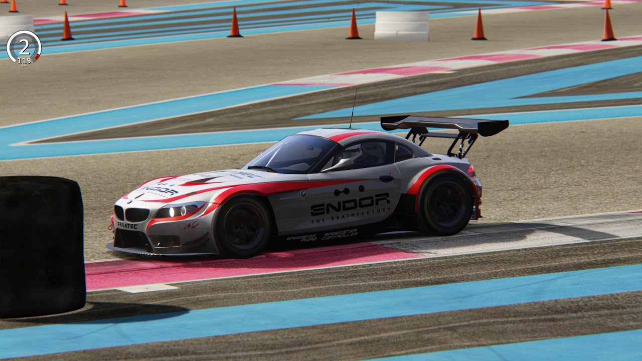 BMW Z4 GT3 @ Paul Ricard WTCC