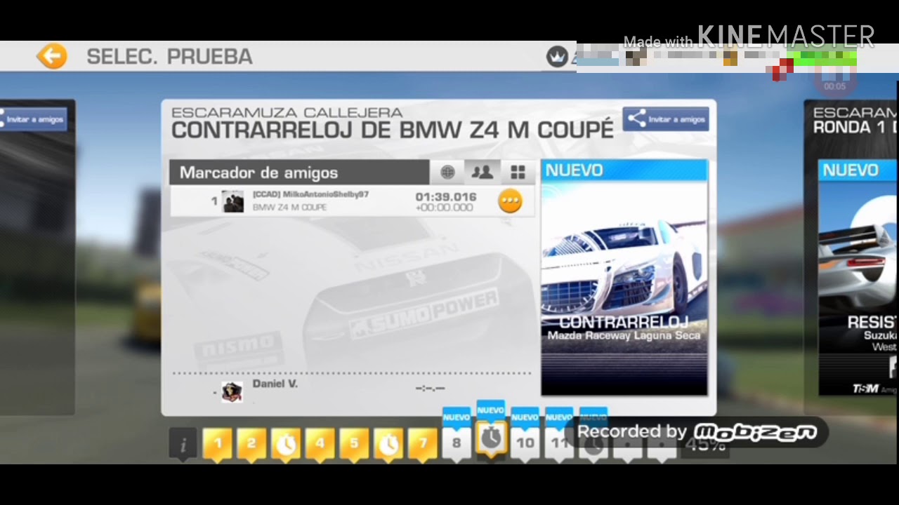 BMW Z4 M COUPE contrarreloj