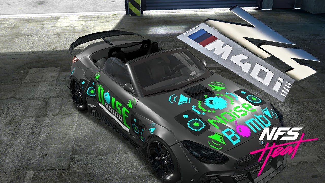 BMW Z4 M40I Roadster "NoiseBomb promotion car" (Studio NFS Heat - Android)