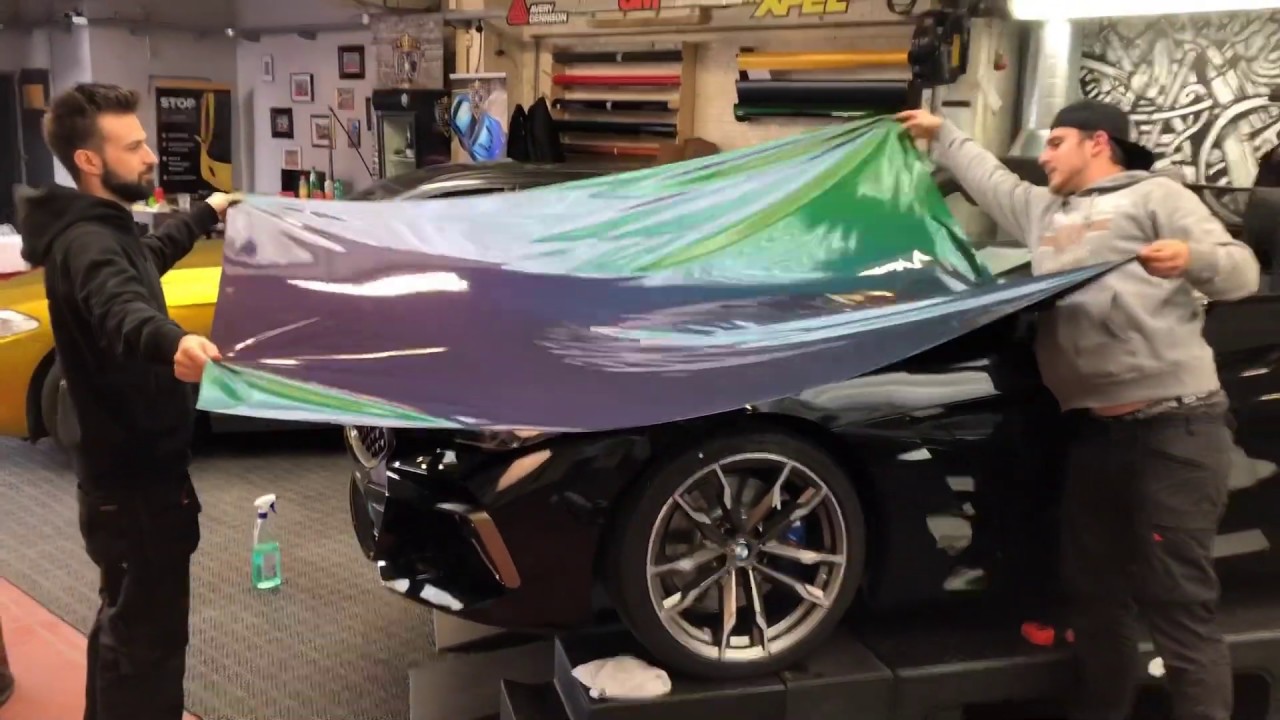 BMW Z4 M40i – Colorflow Urban Jungle wrap for Blackslash